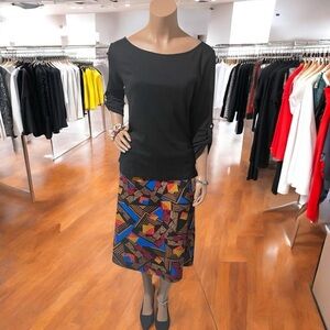 Lauren Ralph Lauren 3/4 Qt Sleeves that buttons the sides up. stunning 100% Cot.